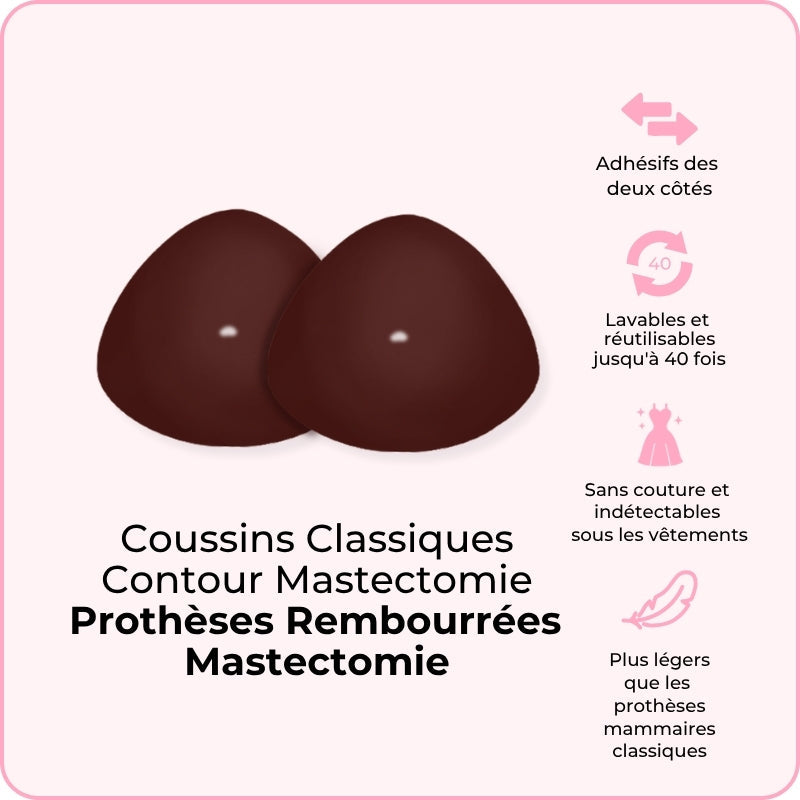 Coussins Classiques Contour Mastectomie