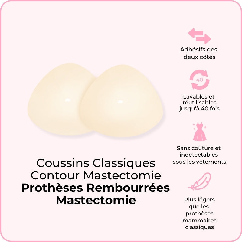 Coussins Classiques Contour Mastectomie
