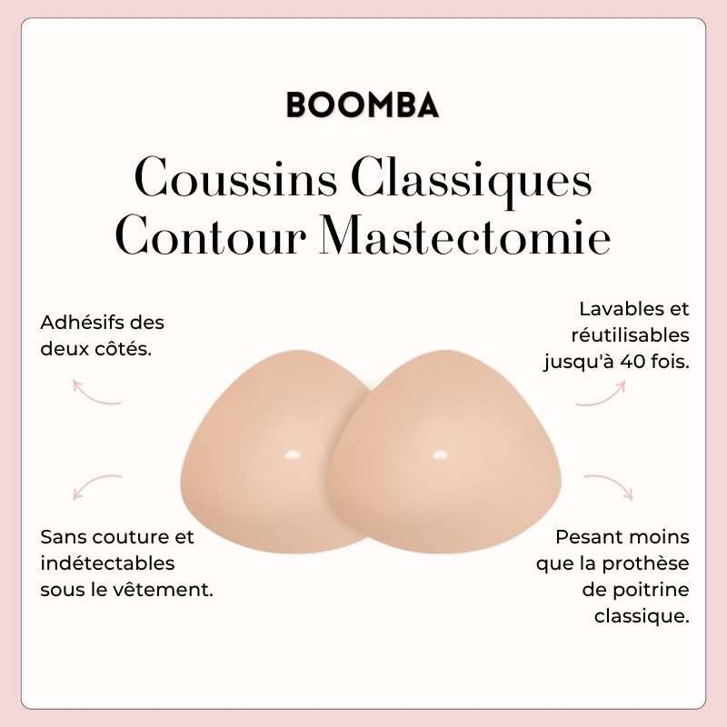 Coussins Classiques Contour Mastectomie