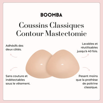 Coussins Classiques Contour Mastectomie