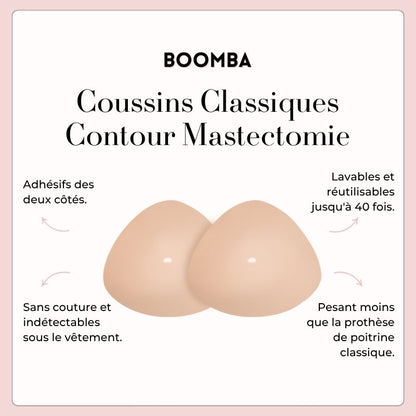 Coussins Classiques Contour Mastectomie