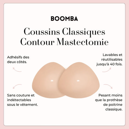 Coussins Classiques Contour Mastectomie