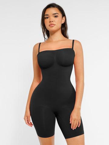 Strapless Seamless Bodysuit with Removable Straps
