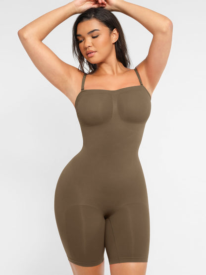 Strapless Seamless Bodysuit with Removable Straps