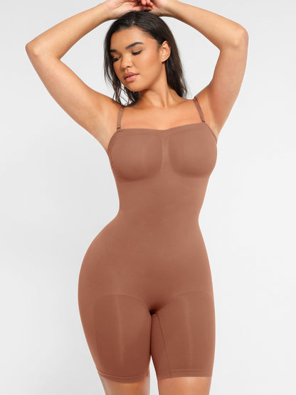 Strapless Seamless Bodysuit with Removable Straps