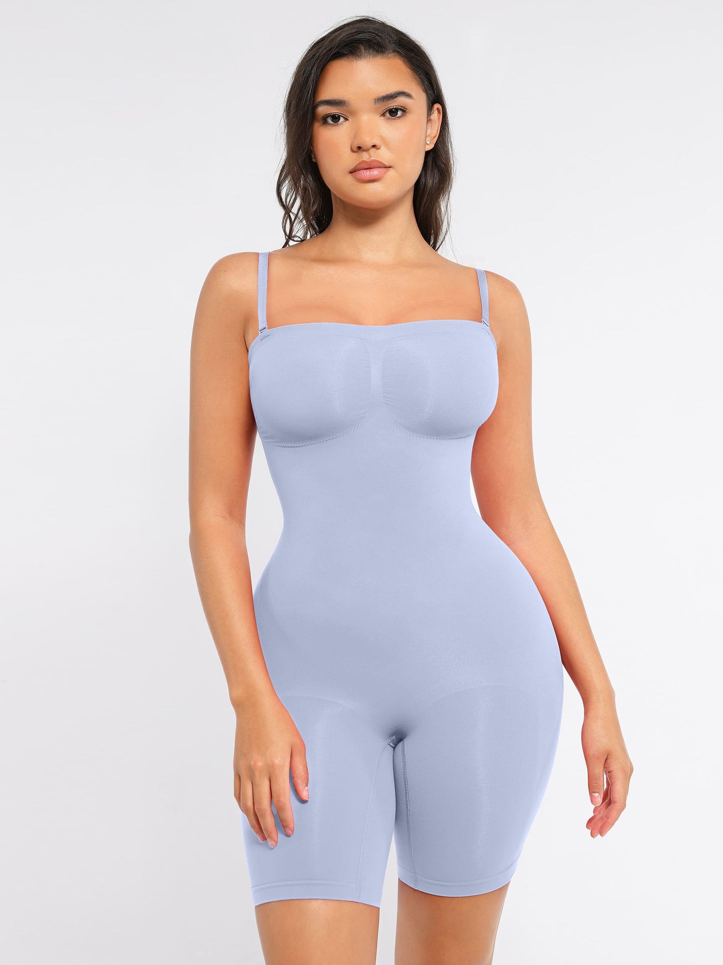 Strapless Seamless Bodysuit with Removable Straps