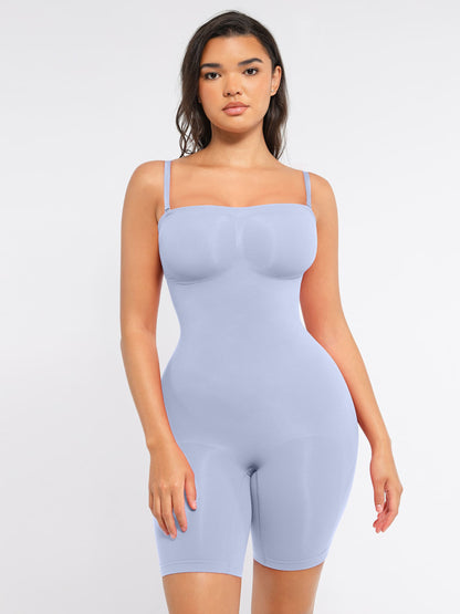 Strapless Seamless Bodysuit with Removable Straps