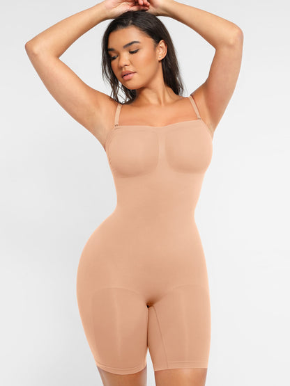 Strapless Seamless Bodysuit with Removable Straps