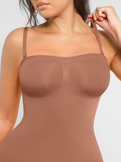 Strapless Seamless Bodysuit with Removable Straps