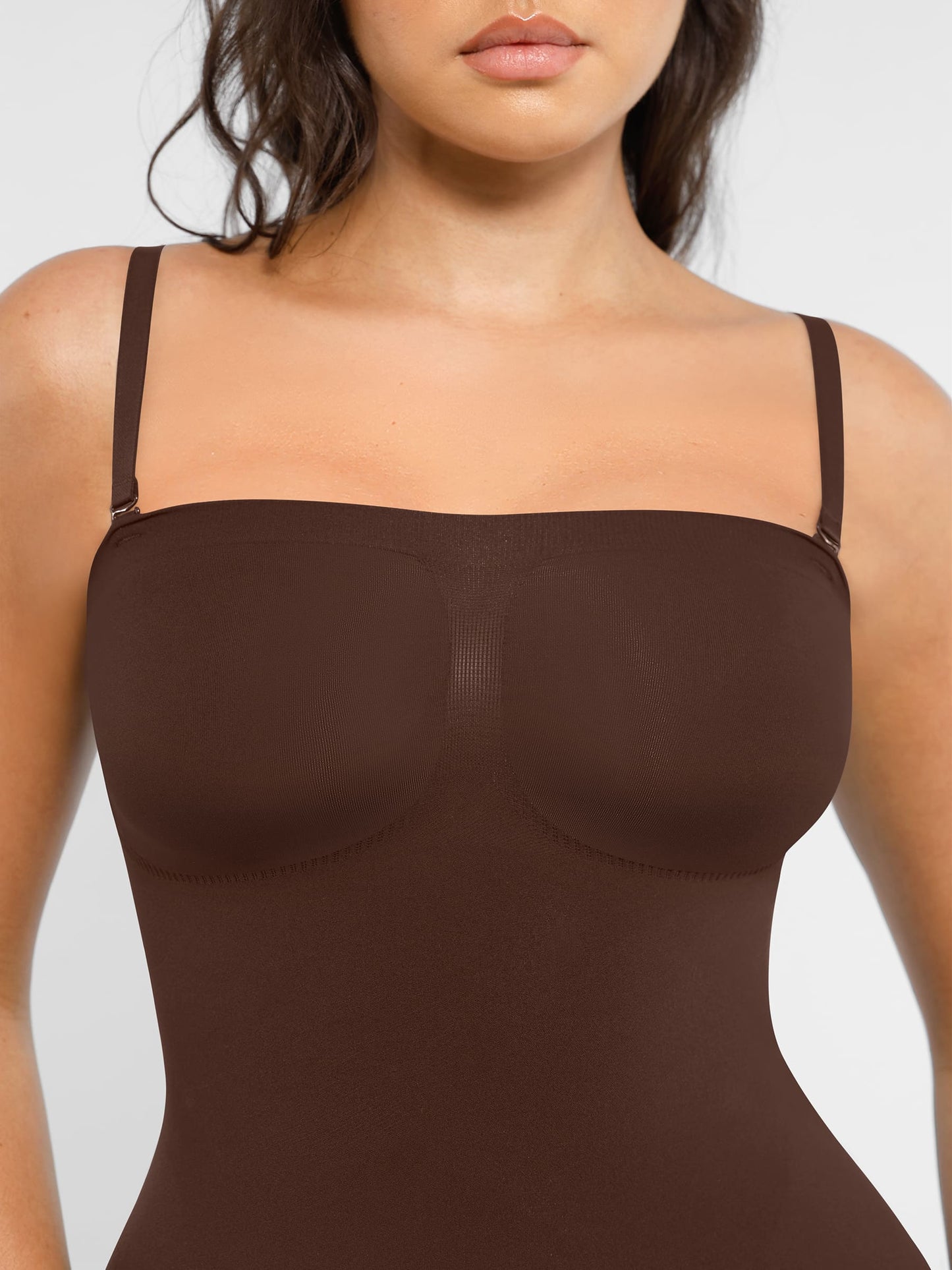 Strapless Seamless Bodysuit with Removable Straps