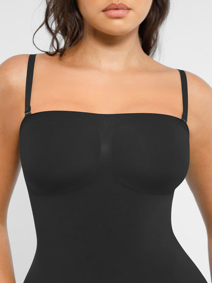 Strapless Seamless Bodysuit with Removable Straps