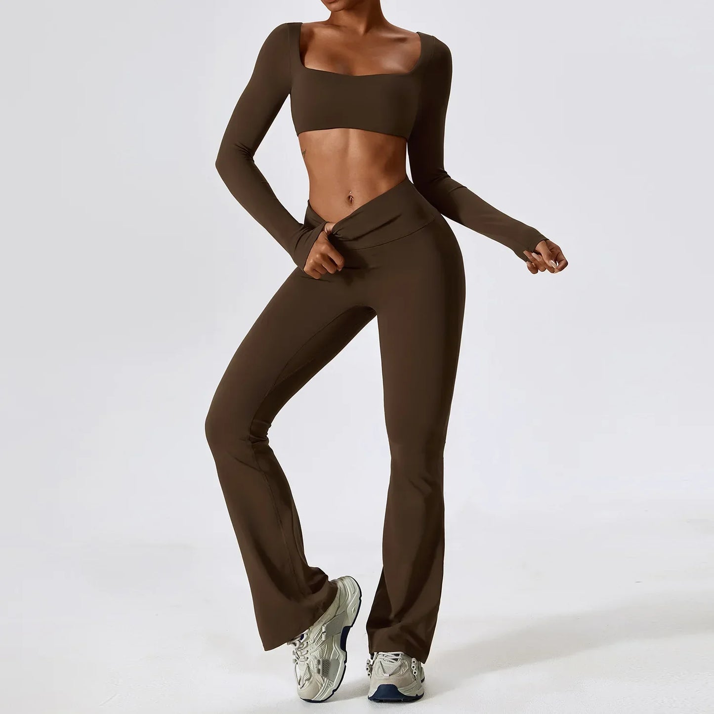 Tenue de sport 2 pièces | Maintien optimal & look sculptant
