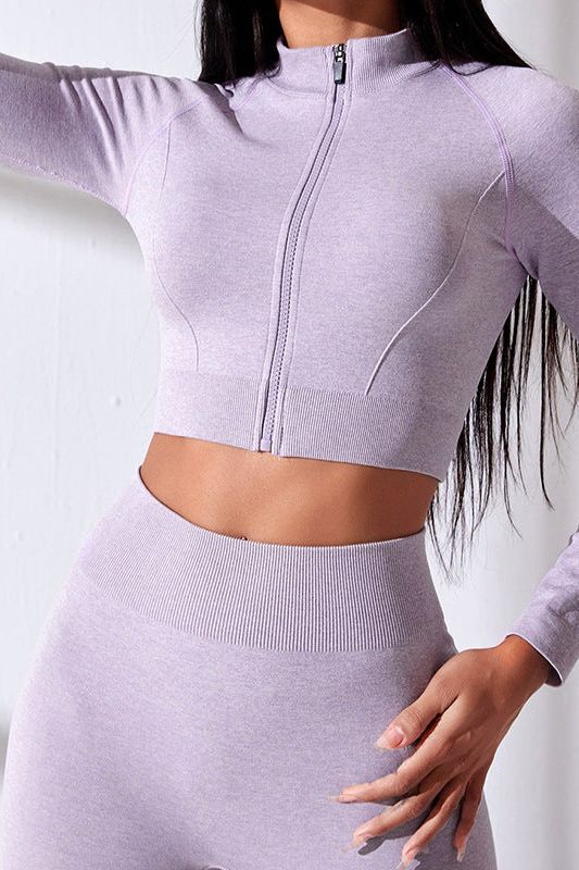 Ensemble de yoga taille haute effet liftant