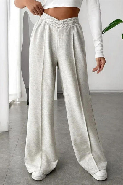 Loose Casual Wide-leg Trousers