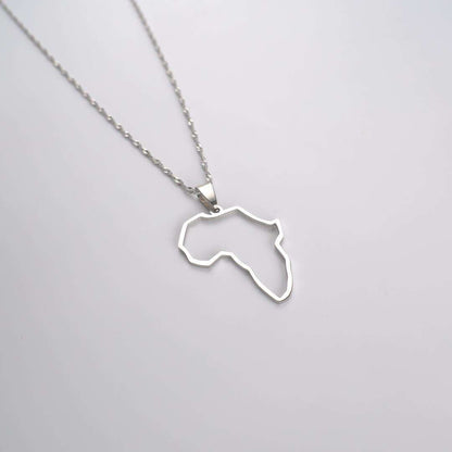 Collier contour Afrique