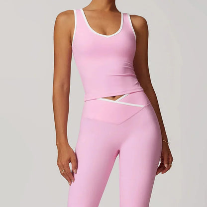 Ensemble deux pièces | Détail croisé flatteur