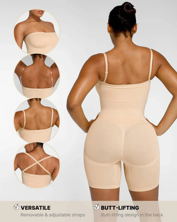 Bare Essentials Seamless Sculpt Strapless Bodysuit