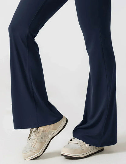 Combinaison sport dos ouvert évasée | Sculptant et élégance active