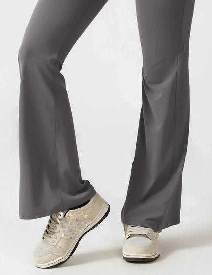 Combinaison sport dos ouvert évasée | Sculptant et élégance active