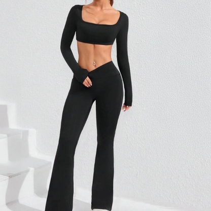 Tenue de sport 2 pièces | Maintien optimal & look sculptant