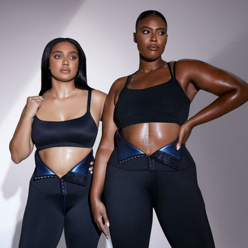 SaunaSculpt Zip Workout legging