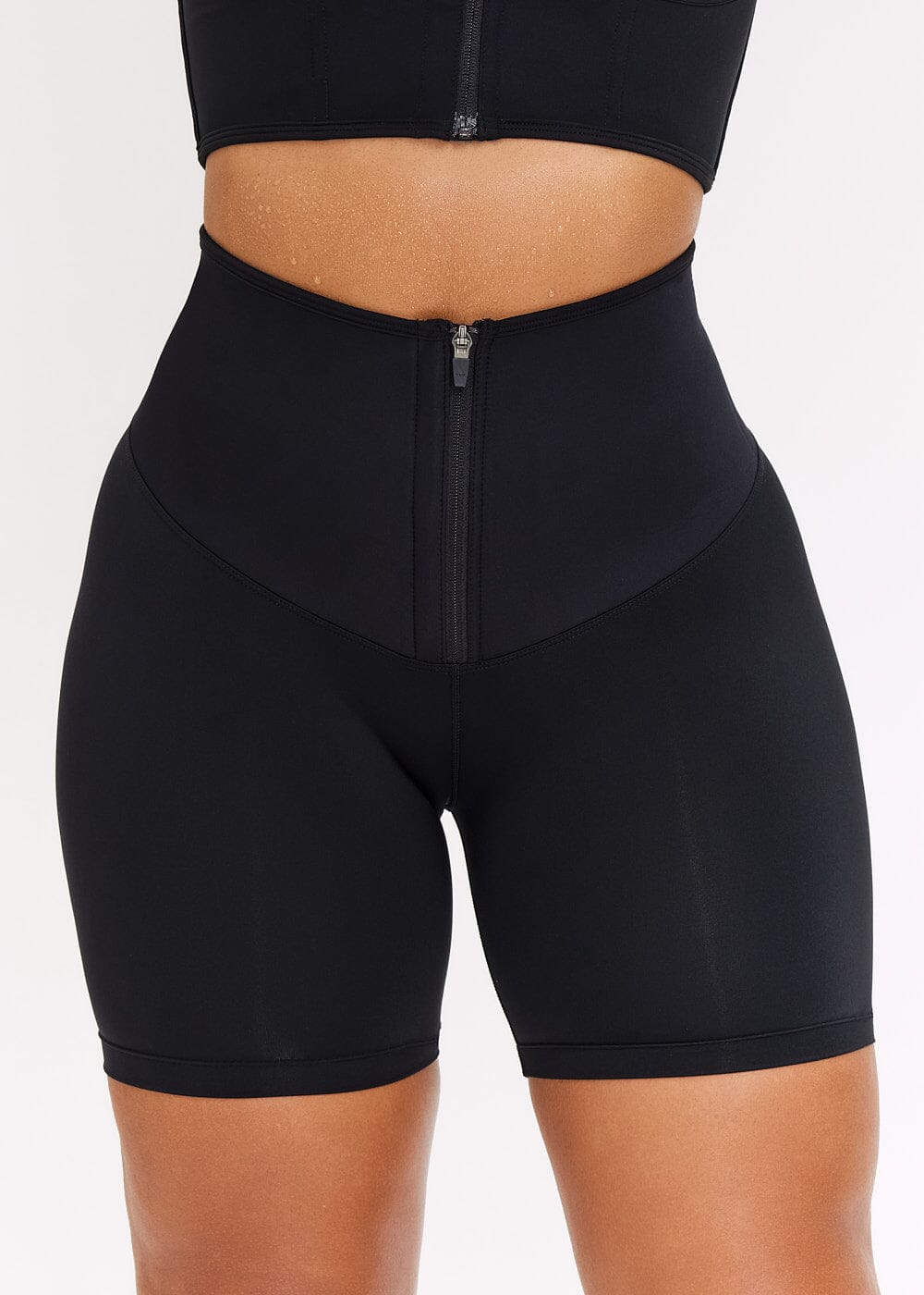 SaunaSculpt Zip Workout legging