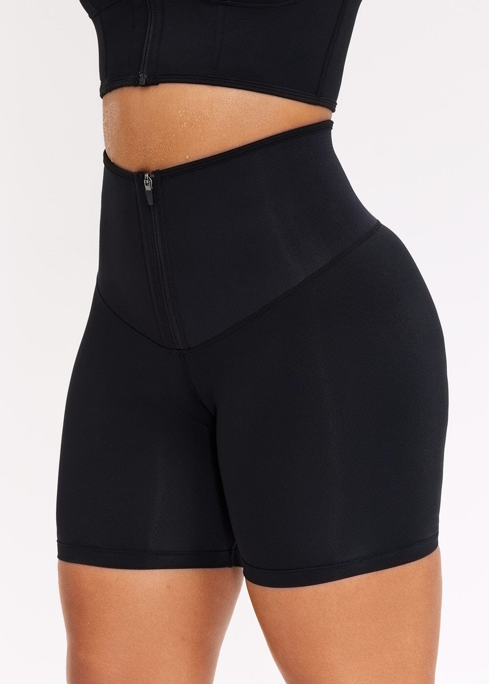 SaunaSculpt Zip Workout legging