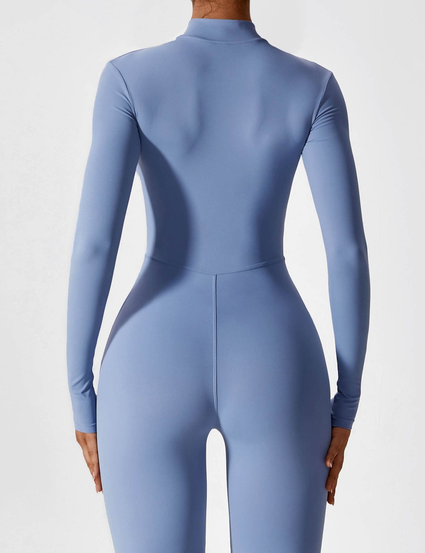 Sculpt Zip Jumpsuit – Power, Comfort & Curves.