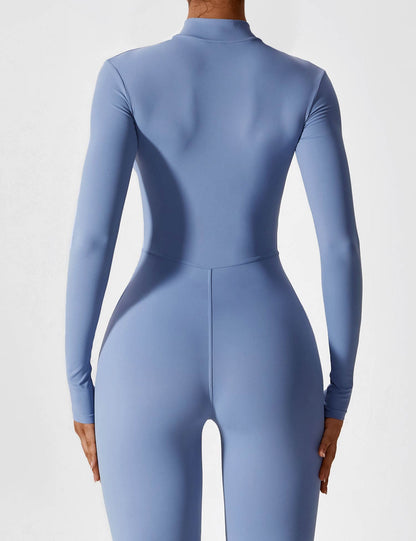 Sculpt Zip Jumpsuit – Power, Comfort & Curves.